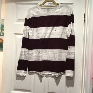 Striped mans shirt